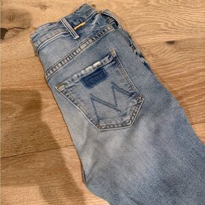MOTHER Superior Light Blue Denim 26